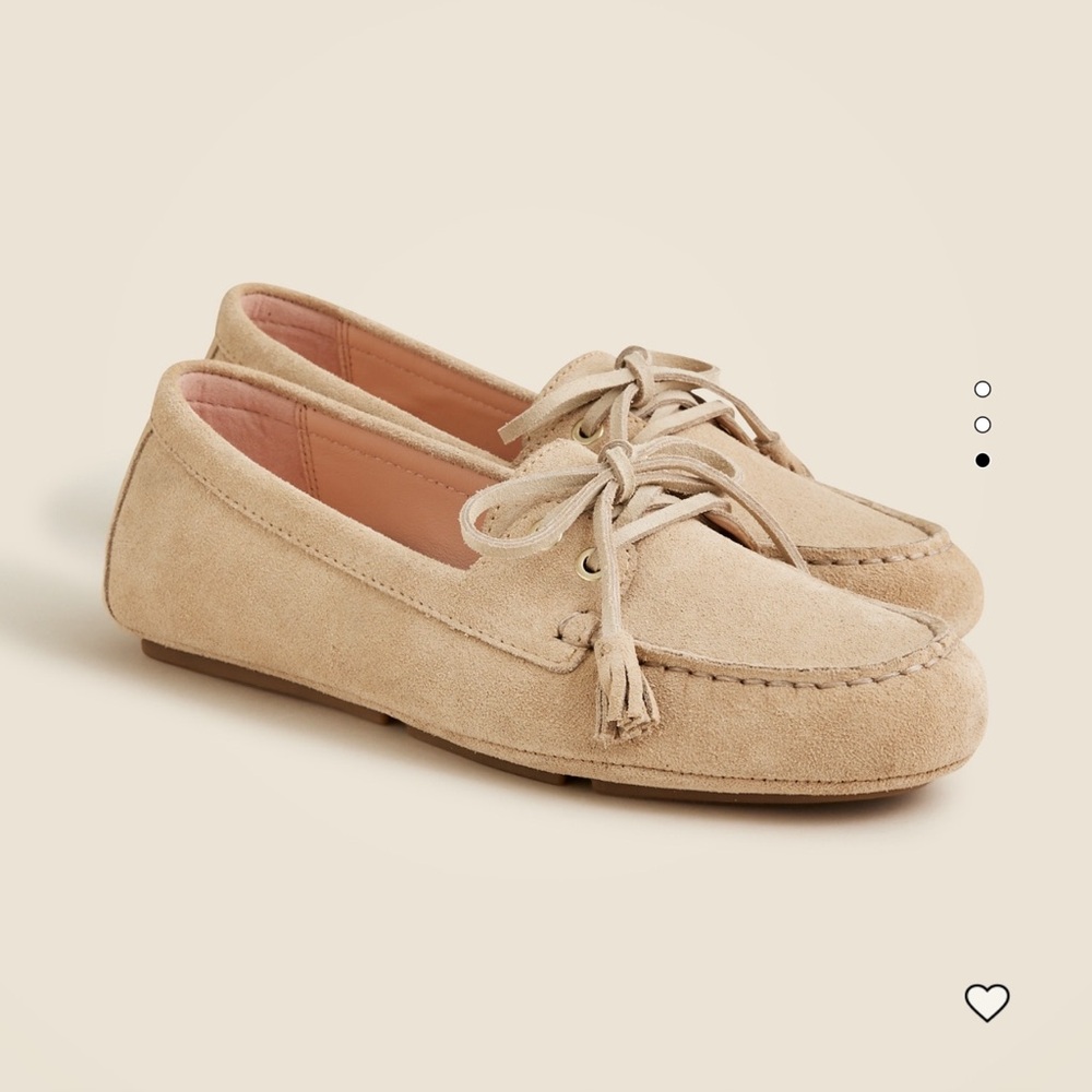 J. Crew Driving Loafers in Suede